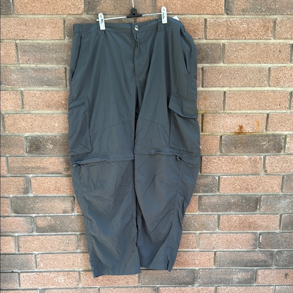 Columbia Gray Men's Cargo Pants Relaxed Fit Size 40x30